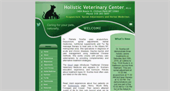 Desktop Screenshot of holisticpetcaretoday.com